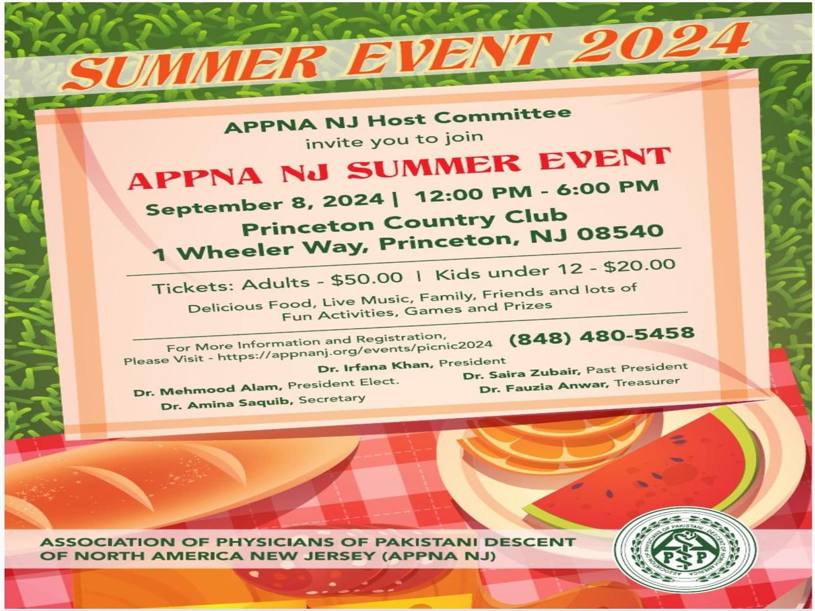 APPNA NJ Summer Event 2024